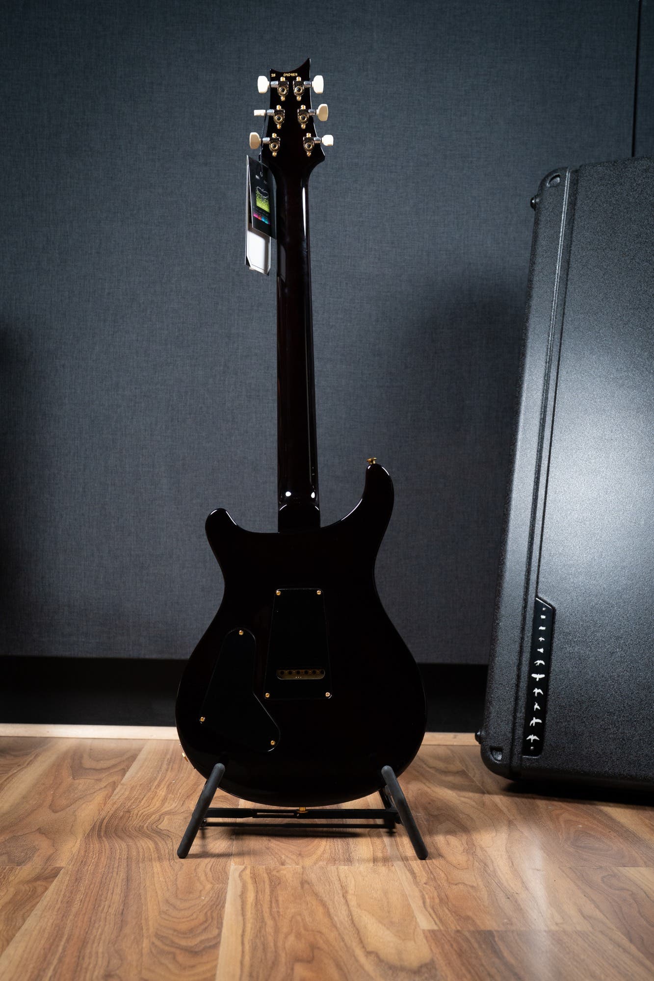 Paul Reed Smith (PRS) Custom 24 w/Pattern Thin Neck - Black Gold Burst - 10 Top