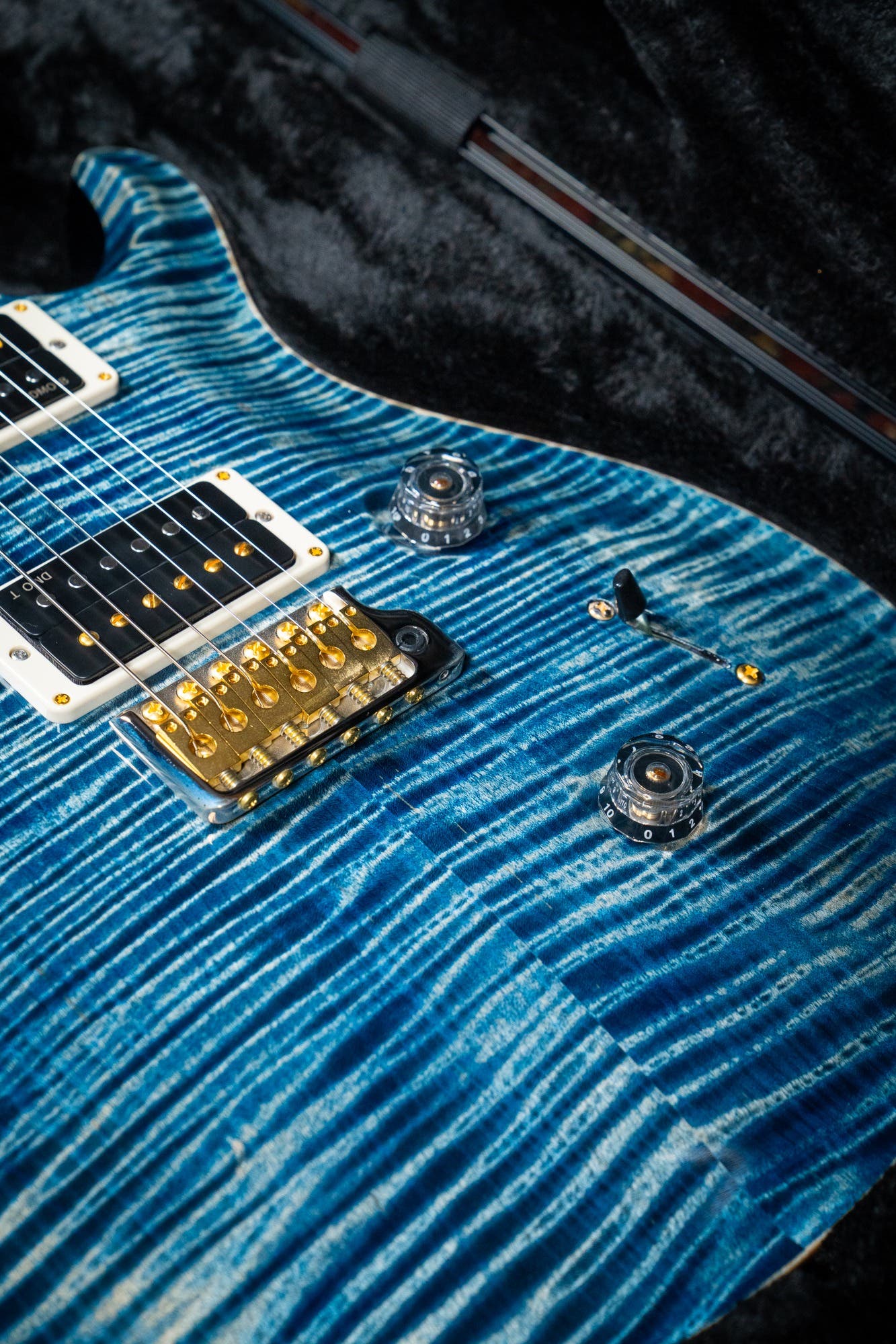 Paul Reed Smith (PRS) Custom 24 w/Pattern Thin Neck - Faded Whale Blue - 10 Top