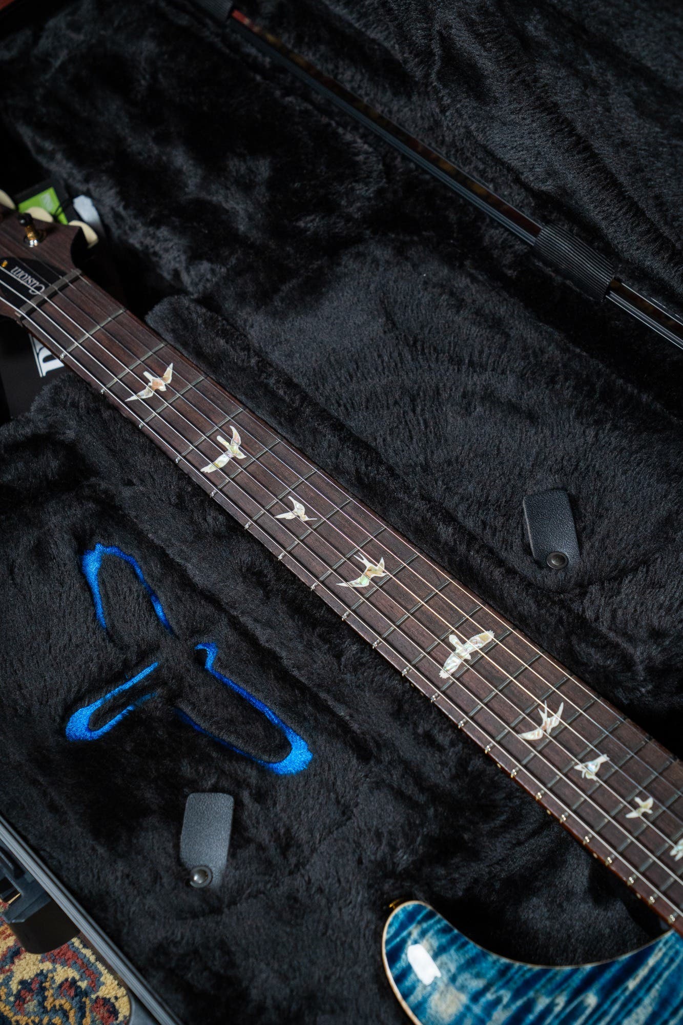 Paul Reed Smith (PRS) Custom 24 w/Pattern Thin Neck - Faded Whale Blue - 10 Top