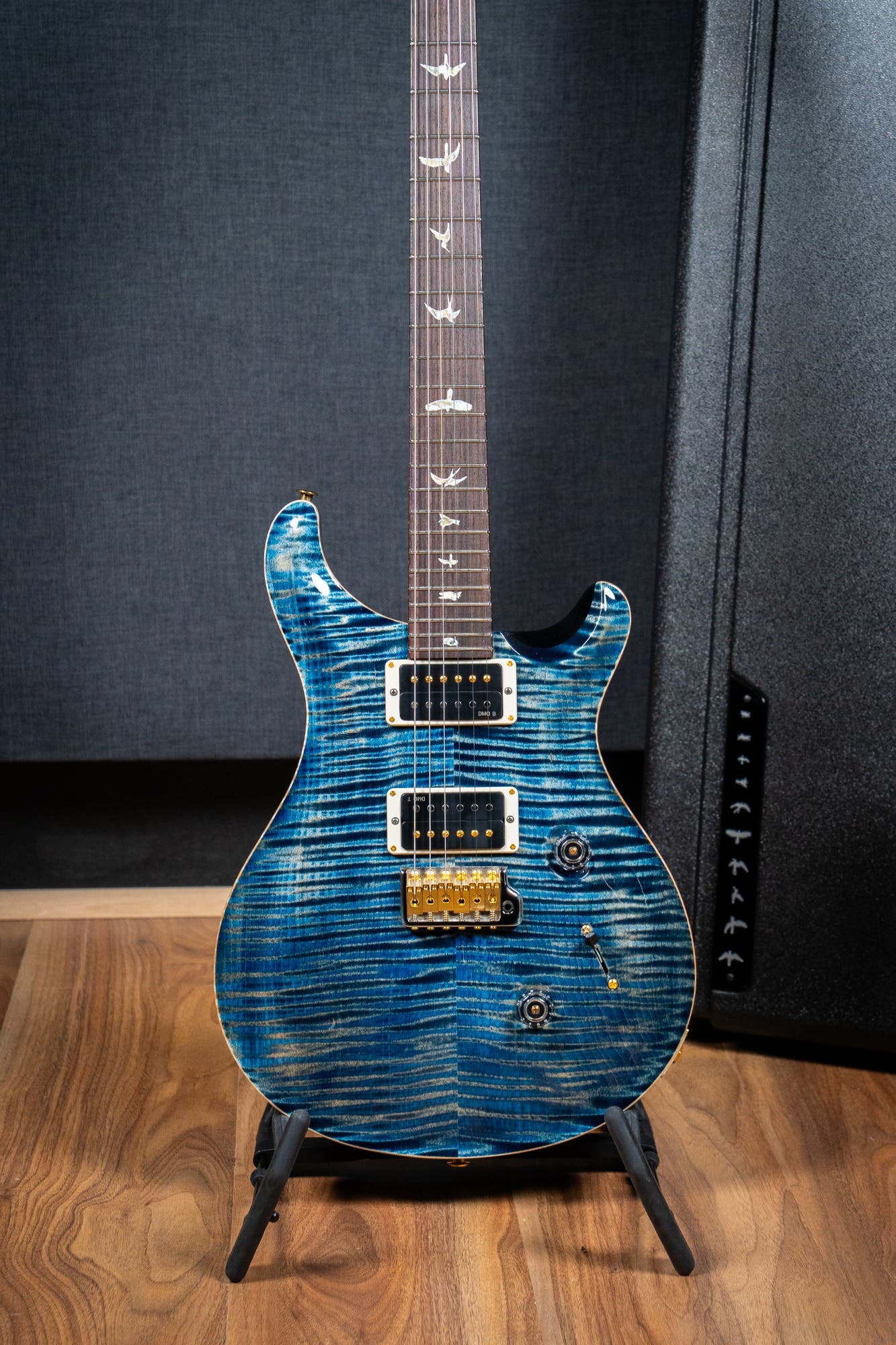 Paul Reed Smith (PRS) Custom 24 w/Pattern Thin Neck - Faded Whale Blue - 10 Top