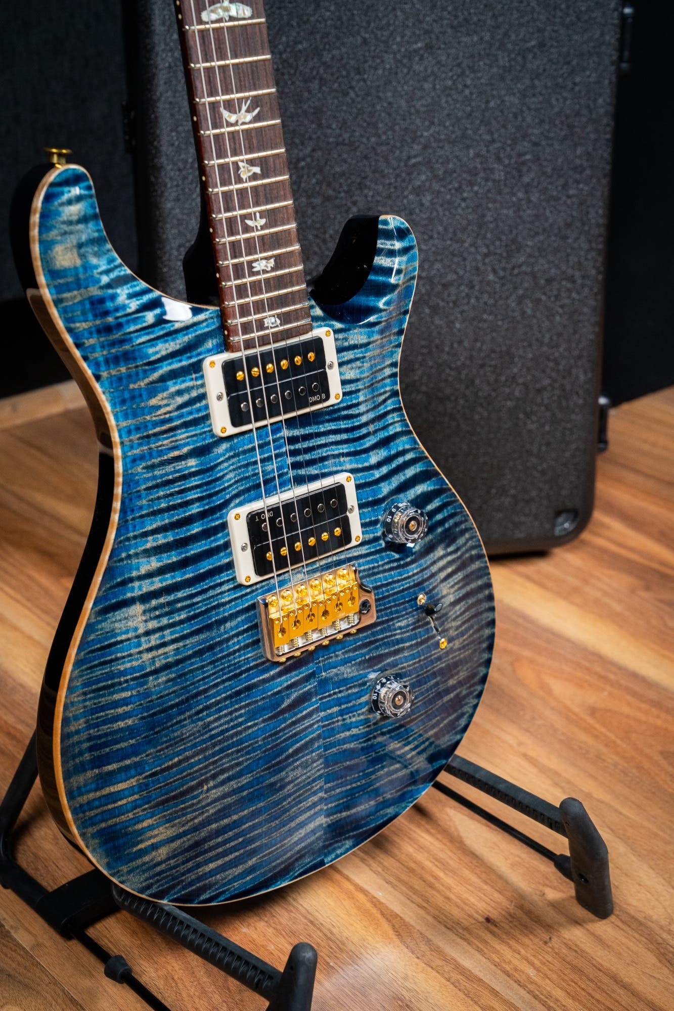Paul Reed Smith (PRS) Custom 24 w/Pattern Thin Neck - Faded Whale Blue - 10 Top