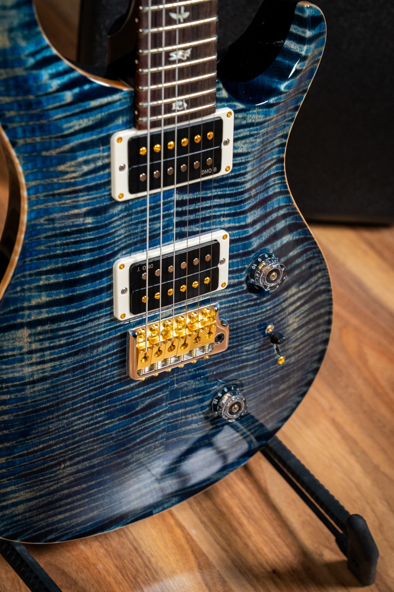 Paul Reed Smith (PRS) Custom 24 w/Pattern Thin Neck - Faded Whale Blue - 10 Top