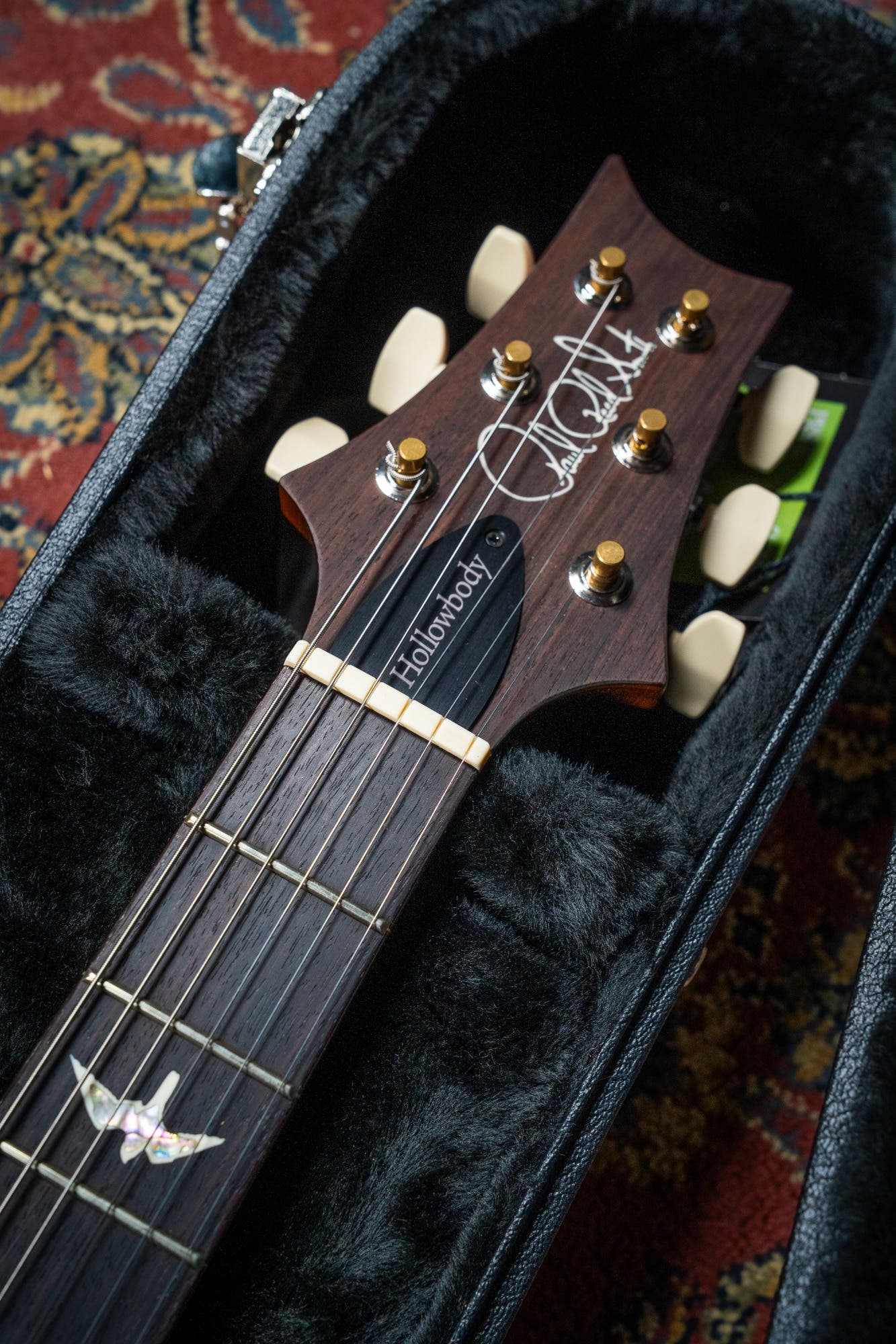 Paul Reed Smith (PRS) Hollowbody II Piezo w/Case - Faded Blue Jean