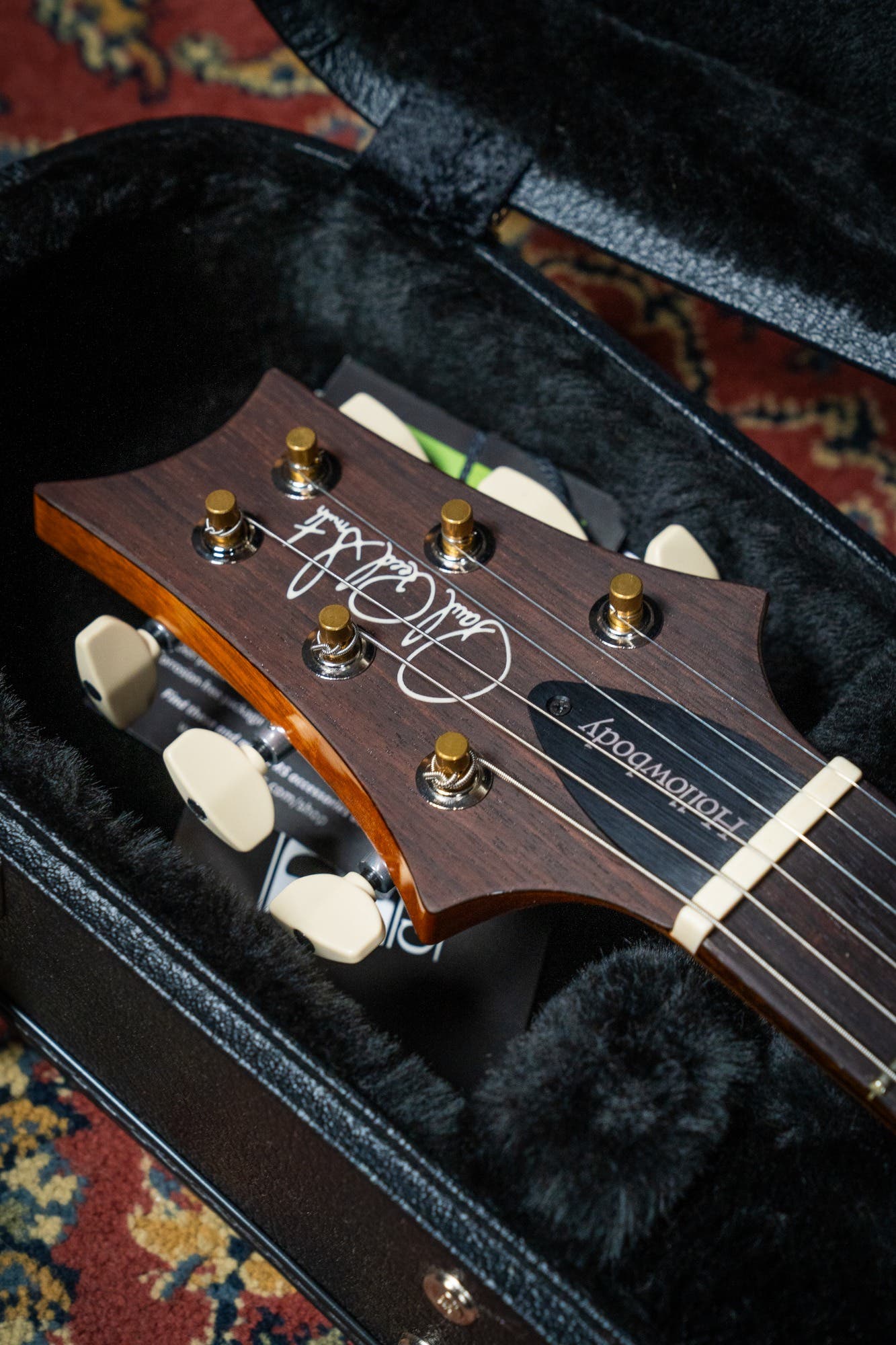 Paul Reed Smith (PRS) Hollowbody II Piezo w/Case - Faded Blue Jean