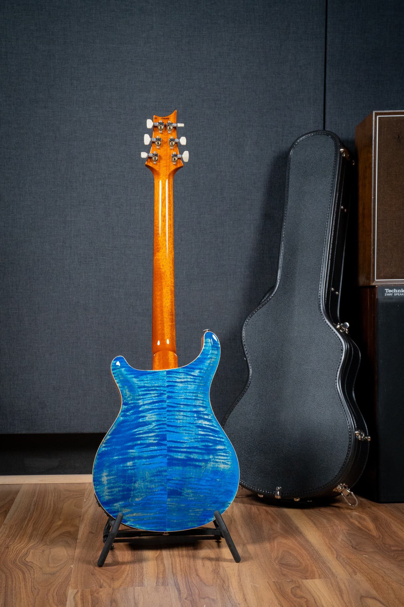 Paul Reed Smith (PRS) Hollowbody II Piezo w/Case - Faded Blue Jean