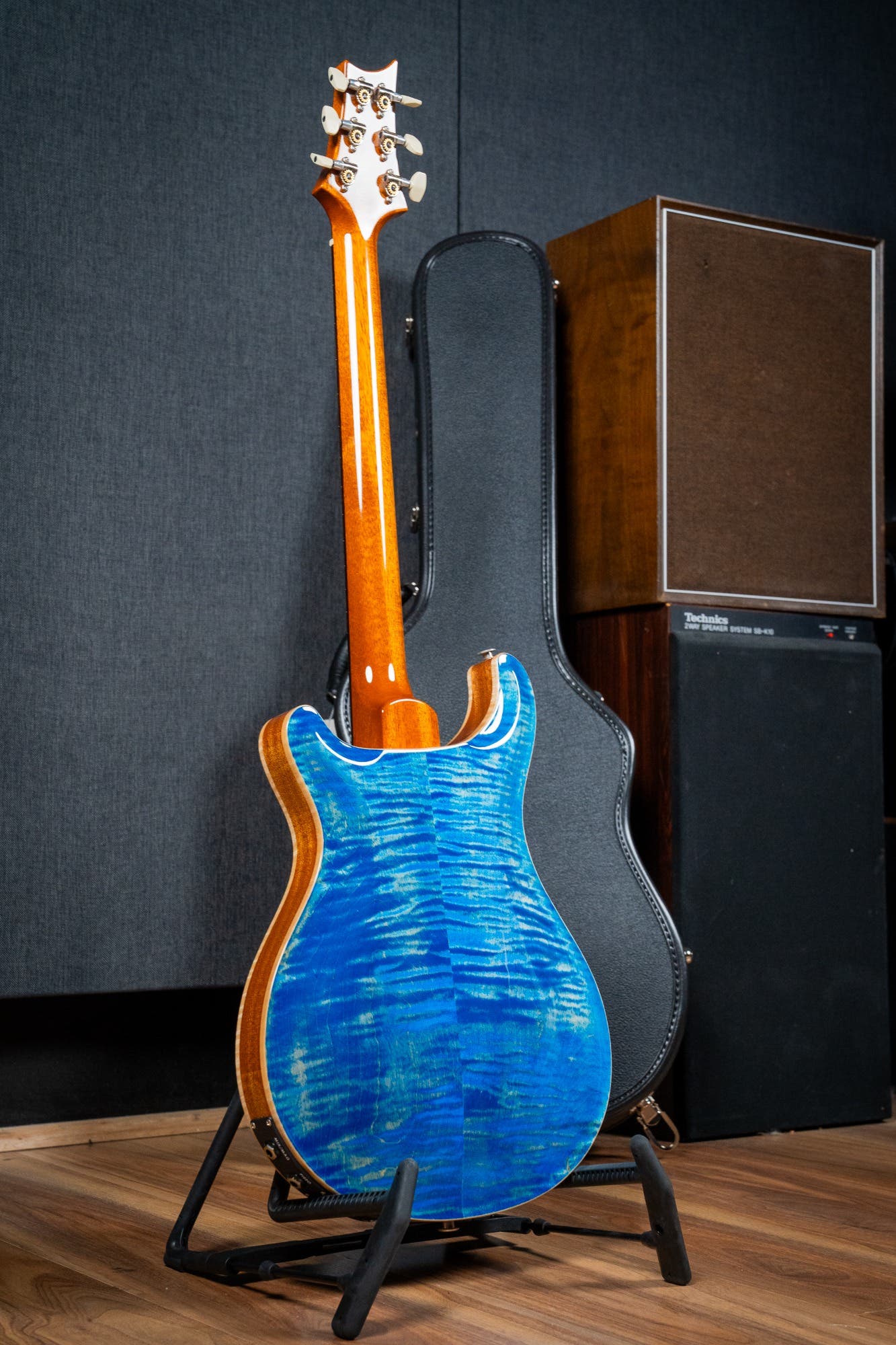 Paul Reed Smith (PRS) Hollowbody II Piezo w/Case - Faded Blue Jean