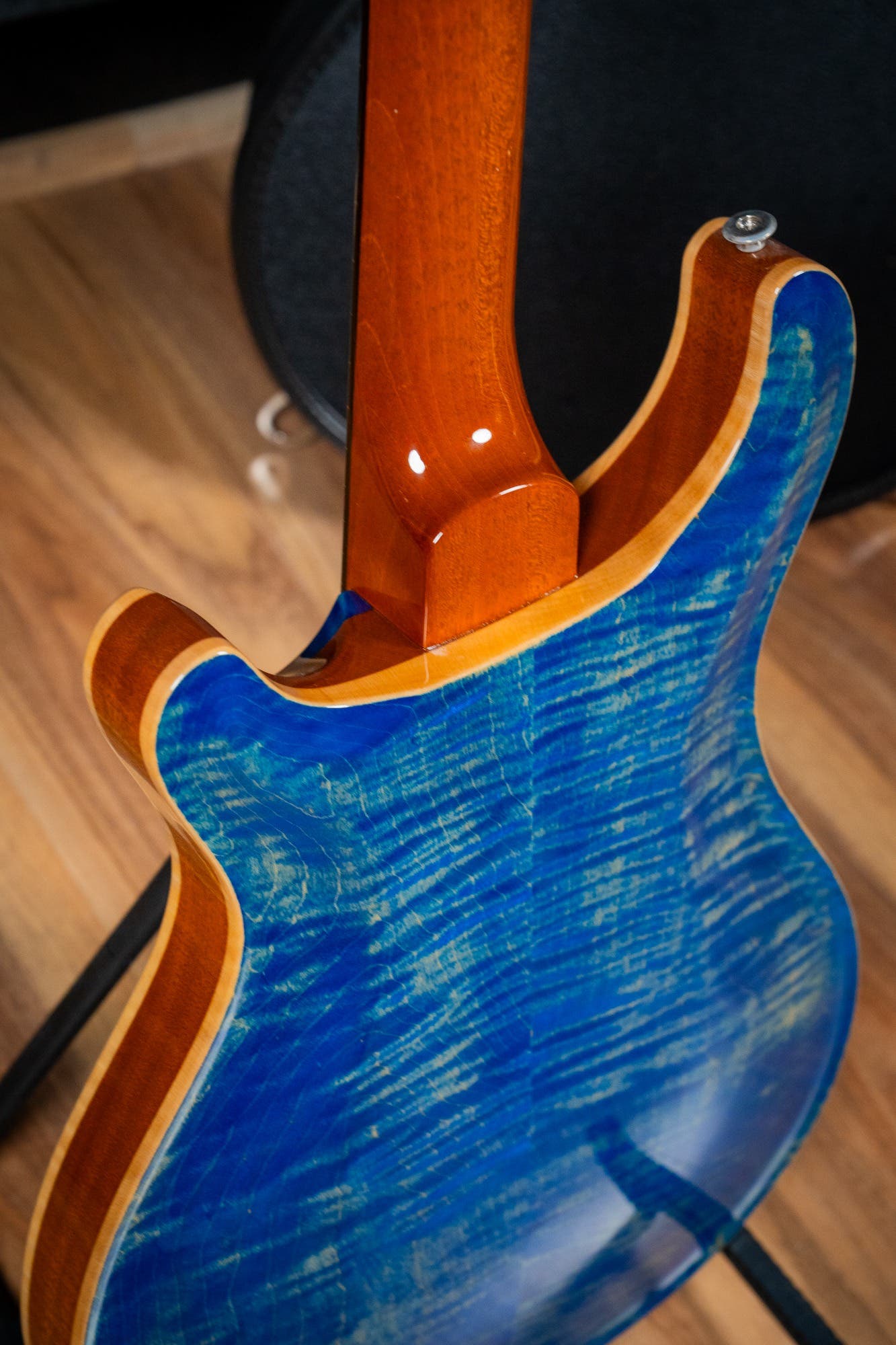 Paul Reed Smith (PRS) Hollowbody II Piezo w/Case - Faded Blue Jean