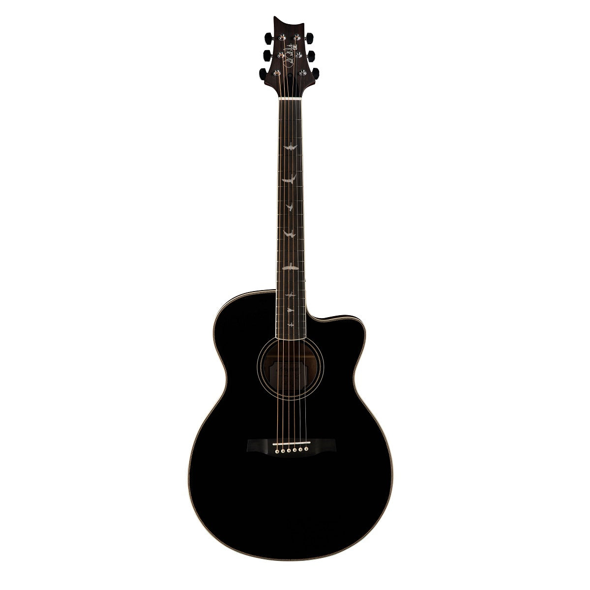 Paul Reed Smith (PRS) SE A20E Acoustic Guitar - Black Top