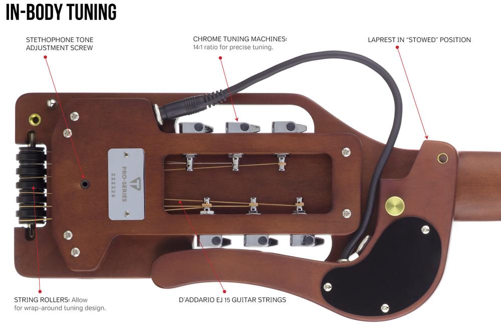 Traveler Guitar Pro-Series - Antique Brown
