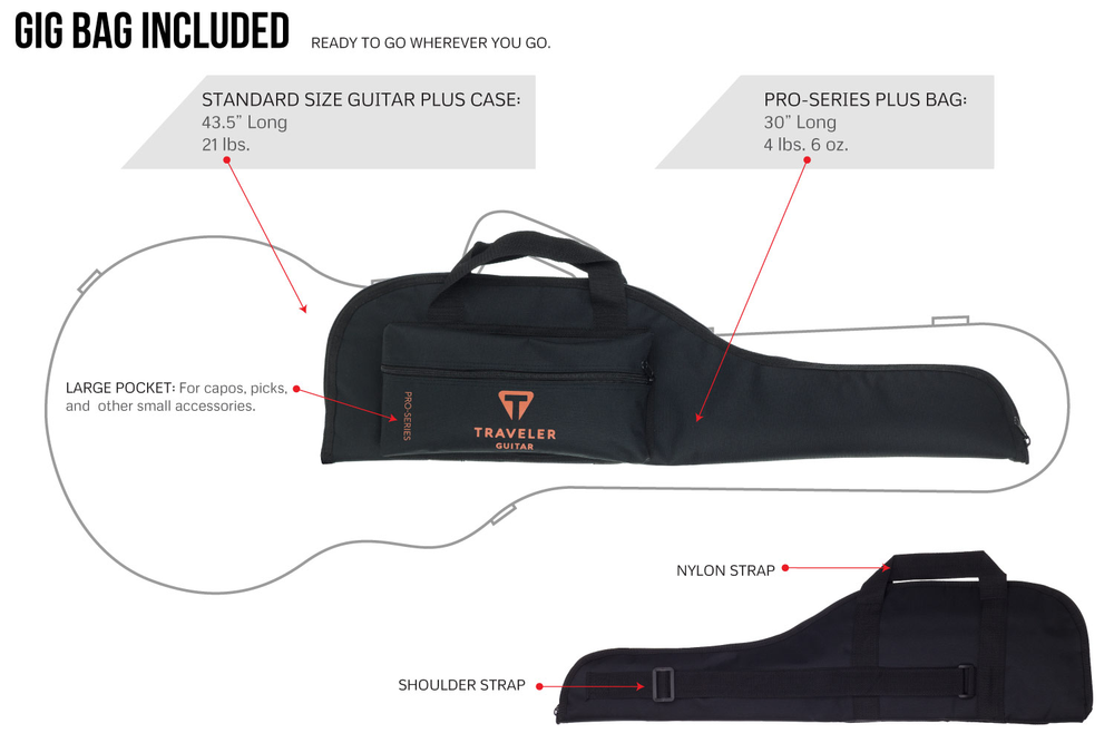 Traveler Guitar Pro-Series - Antique Brown