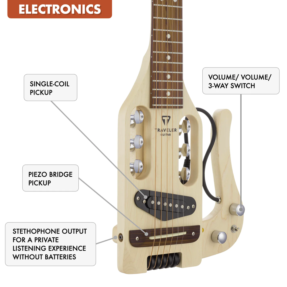 Traveler Guitar Pro-Series - Maple