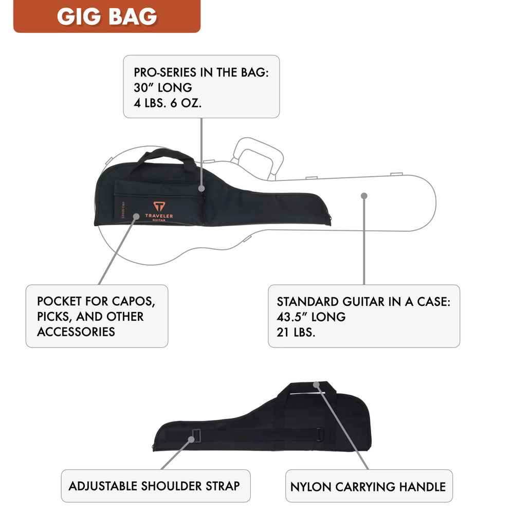 Traveler Guitar Pro-Series - Maple