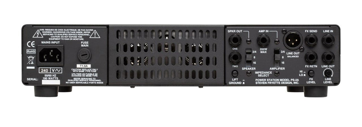 Fryette Amplification Power Station V2a 50w Integrated Reactance Amplifier (PS-2A)