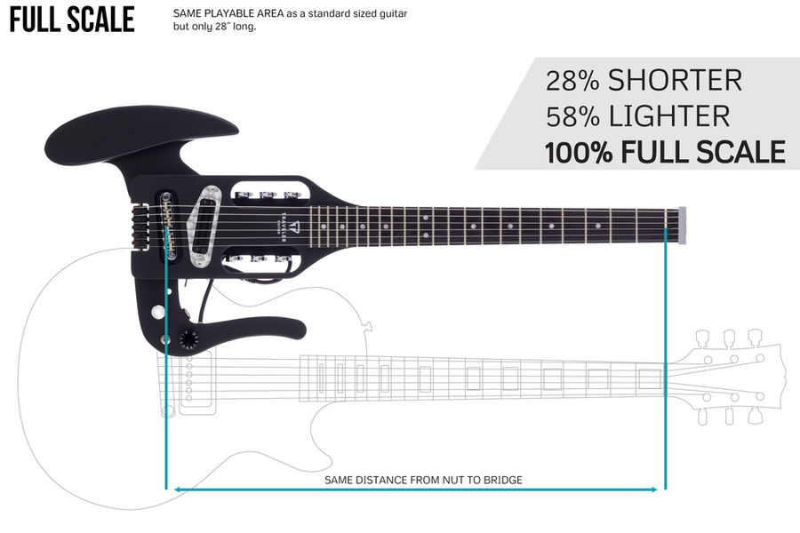Traveler Guitar Pro-Series Mod-X - Matte Black