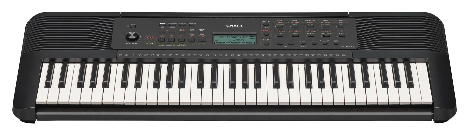 Yamaha PSRE283 61-Note Portable Beginner Keyboard