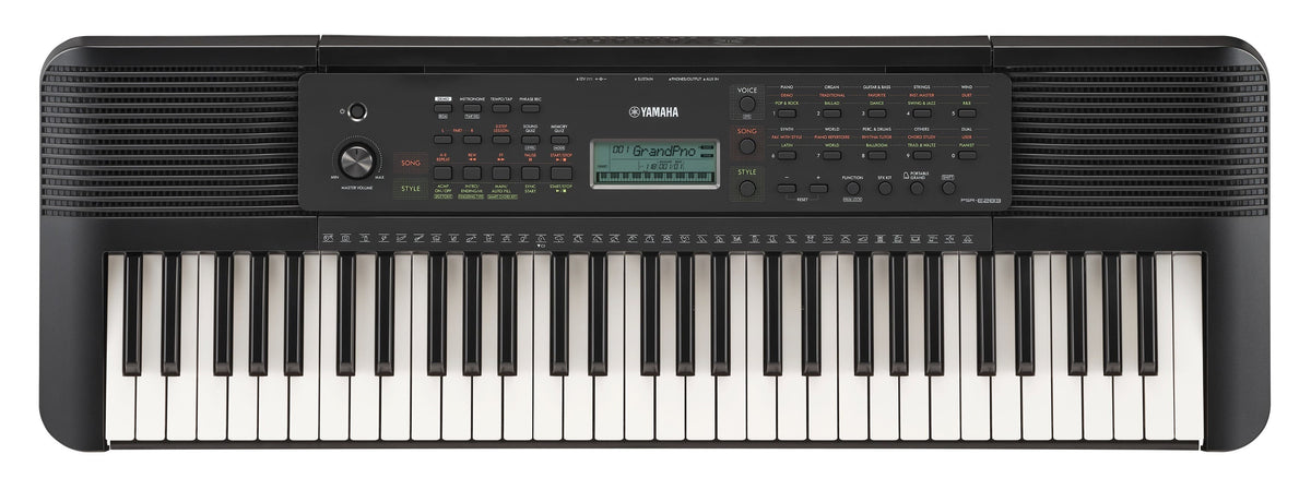 Yamaha PSRE283 61-Note Portable Beginner Keyboard