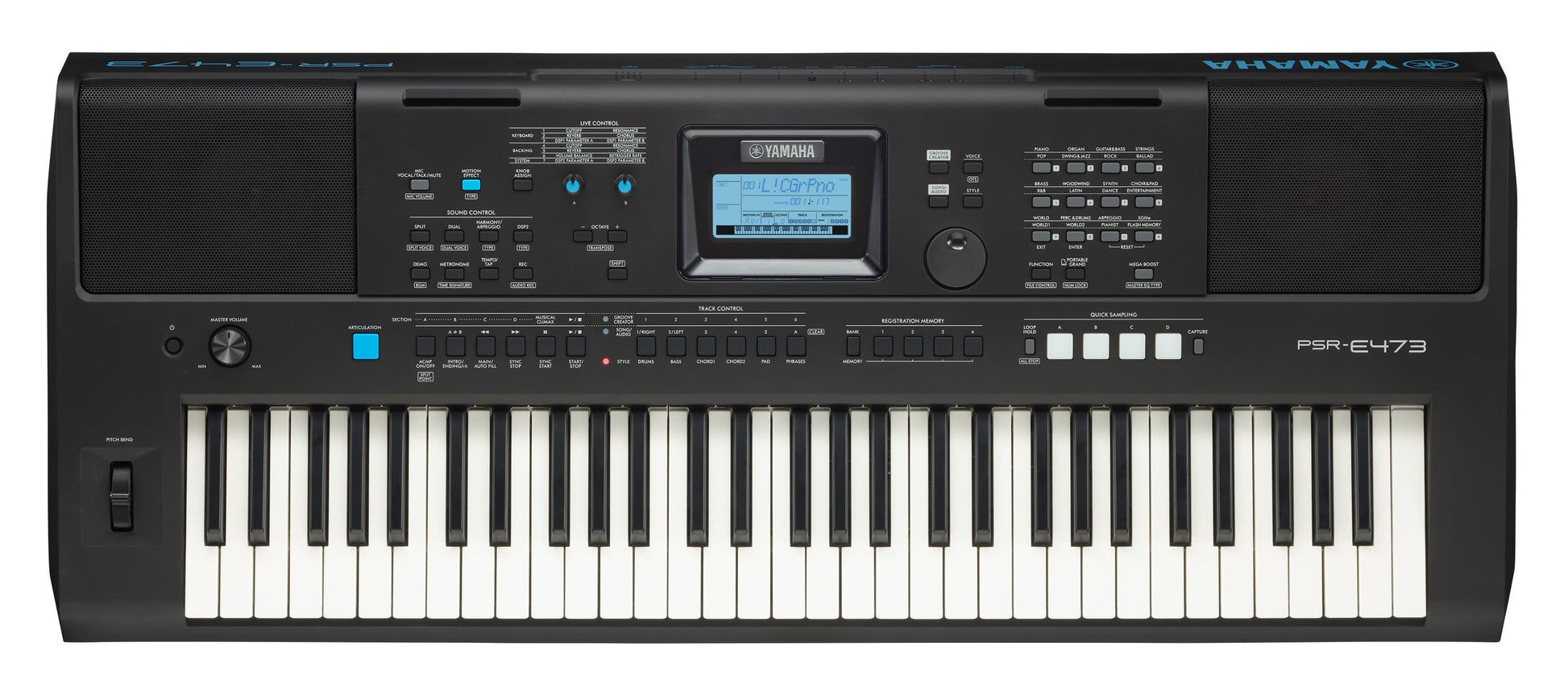 Yamaha PSRE473 61-Note Digital Keyboard