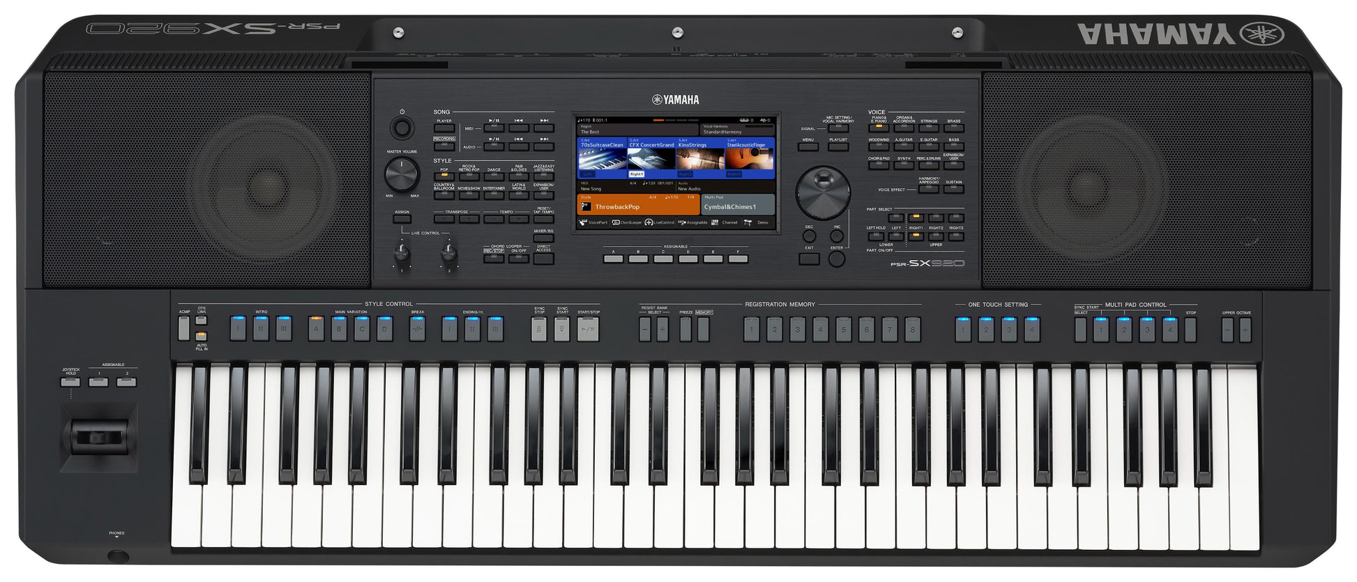 Yamaha PSRSX920 Digital Workstation / Arranger Keyboard