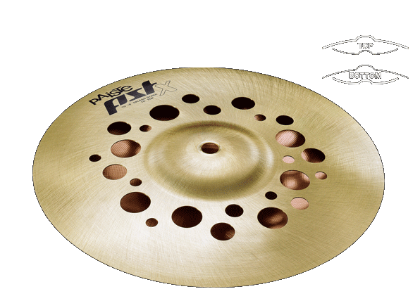 Paiste 12" / 10" PSTX Swiss Splash Stack