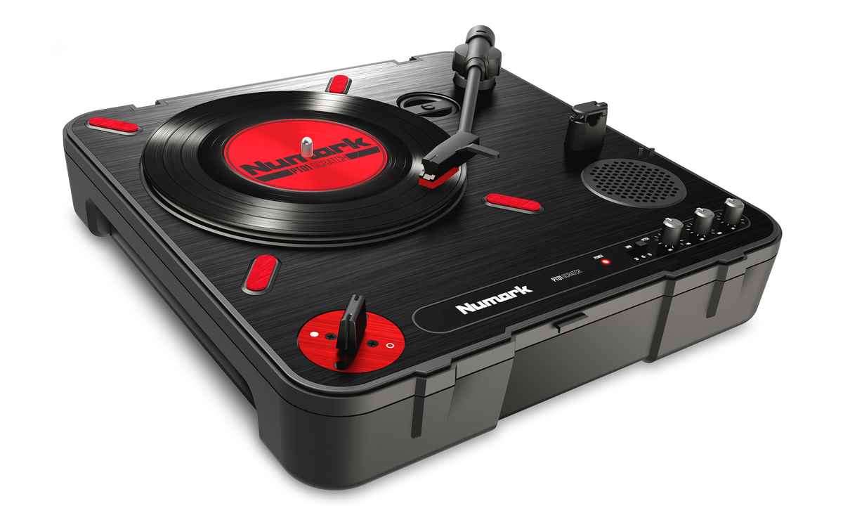 Numark PT01 Scratch Portable DJ Turntable
