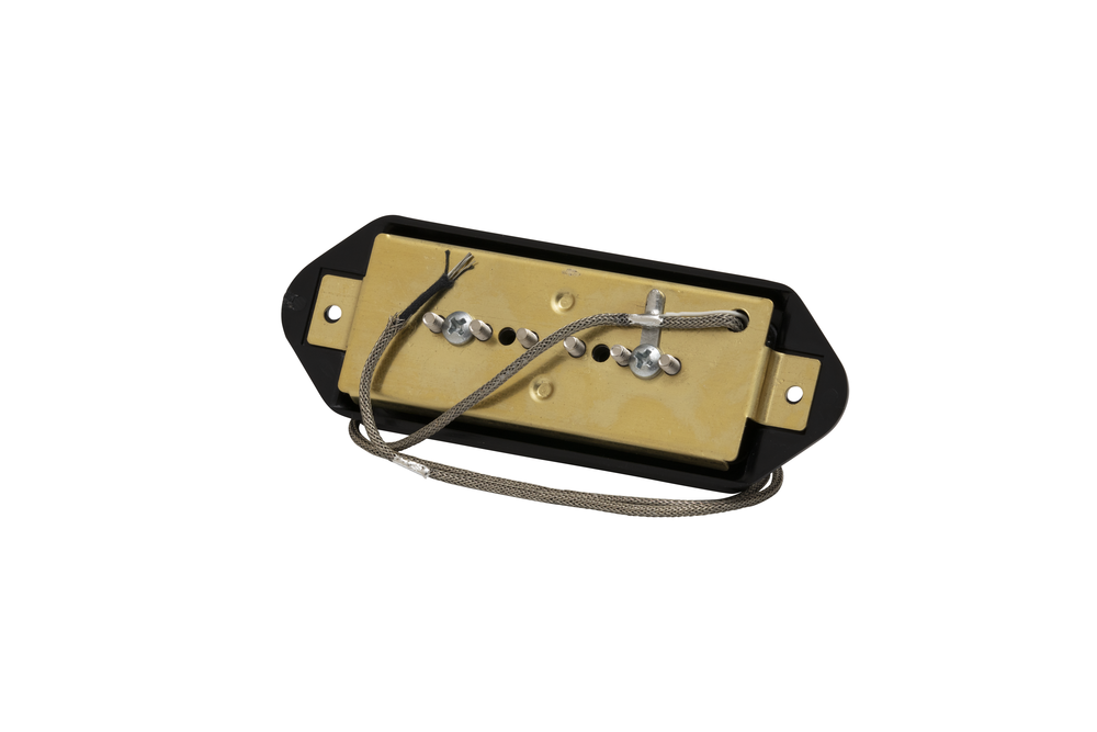 Gibson P90 Dogear Underwound Potted Pickup - Black - 2 Conductor