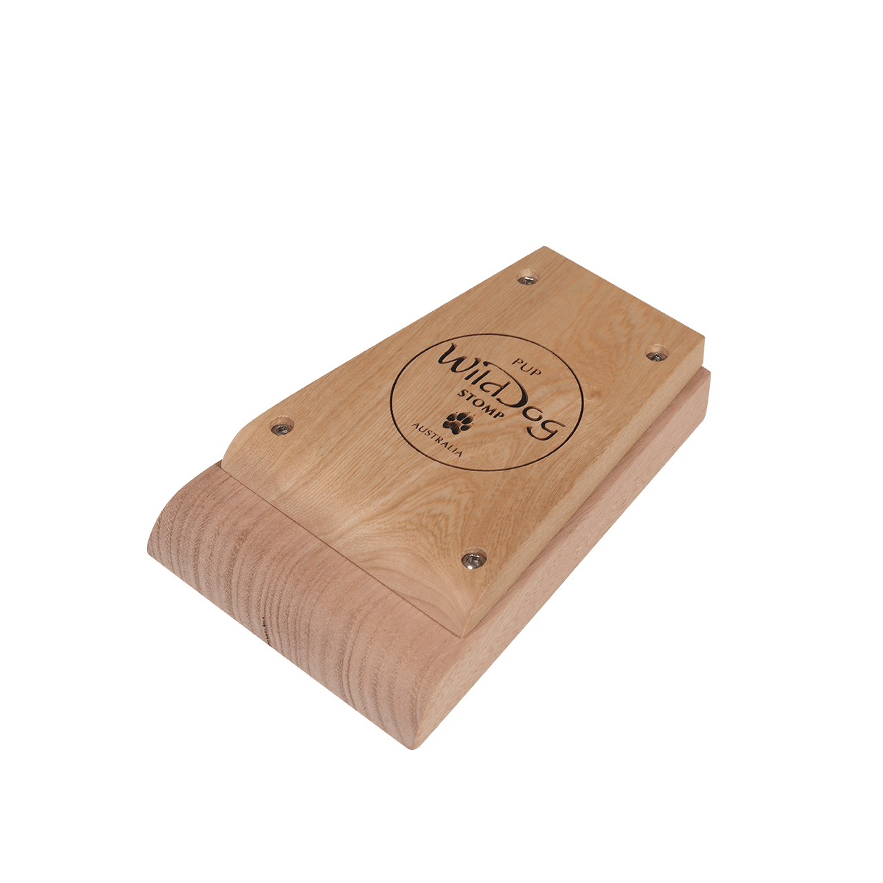 Wild Dog PUP-2 Stomp-Box -Tas Oak / QLD Jacaranda (ONE ONLY)