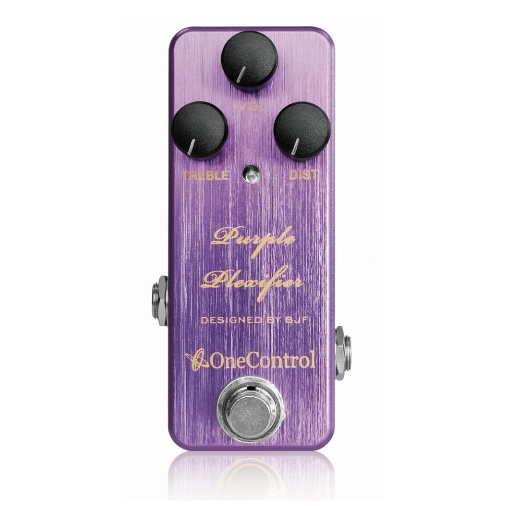 One Control BJF Purple Plexifier "Amp in a box" Preamp Pedal