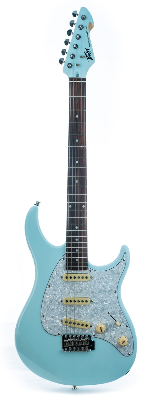 Peavey Raptor Custom Series Electric Guitar - Columbia Blue