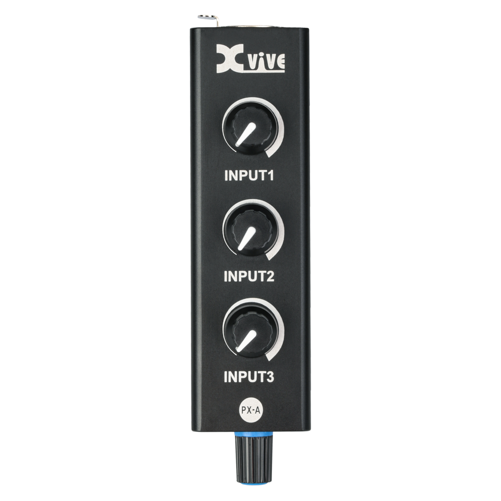 Xvive PX-A Portable 3-Channel Personal Mixer Only