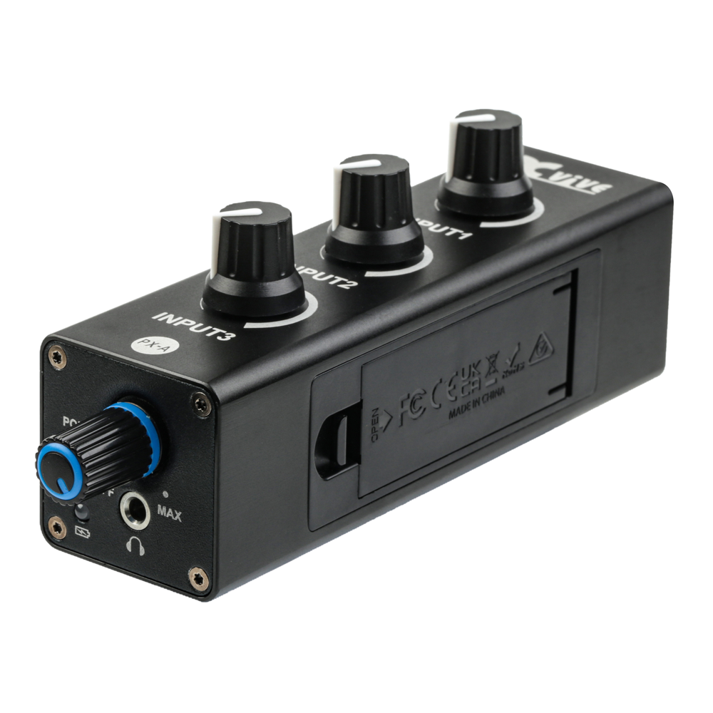 Xvive PX-A Portable 3-Channel Personal Mixer Only
