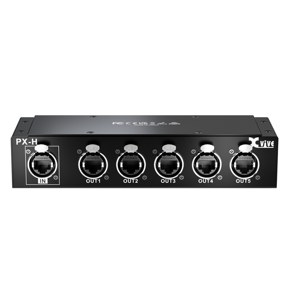 Xvive PX-H Hub Breakout Box For 5 PX-A Connections