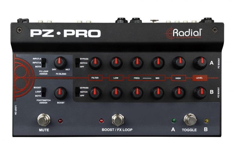 Radial PZ Pro 2-Channel Acoustic Preamp