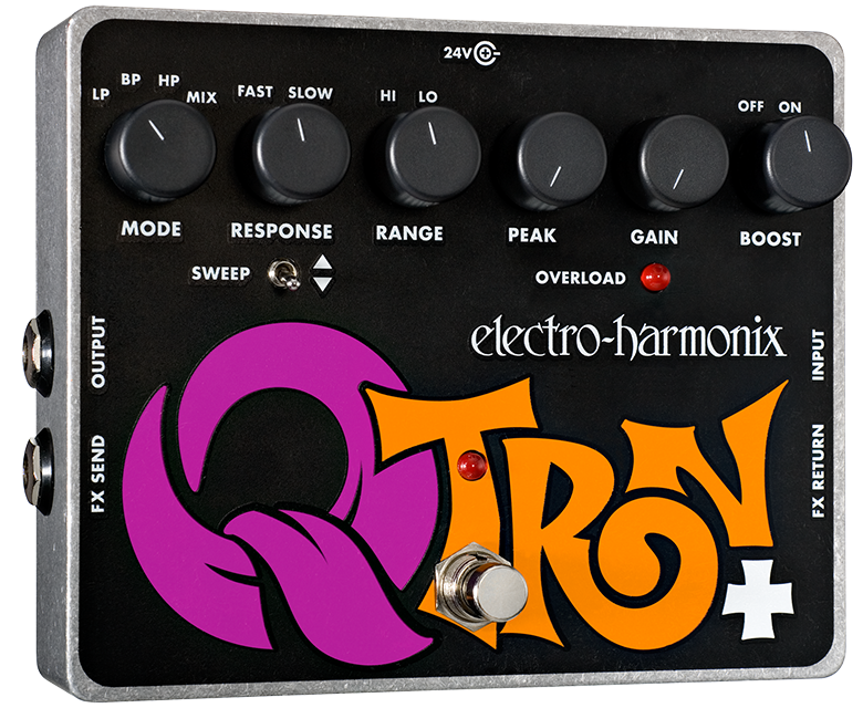 Electro Harmonix Q-Tron Plus Envelope Filter Pedal w/Effects Loop