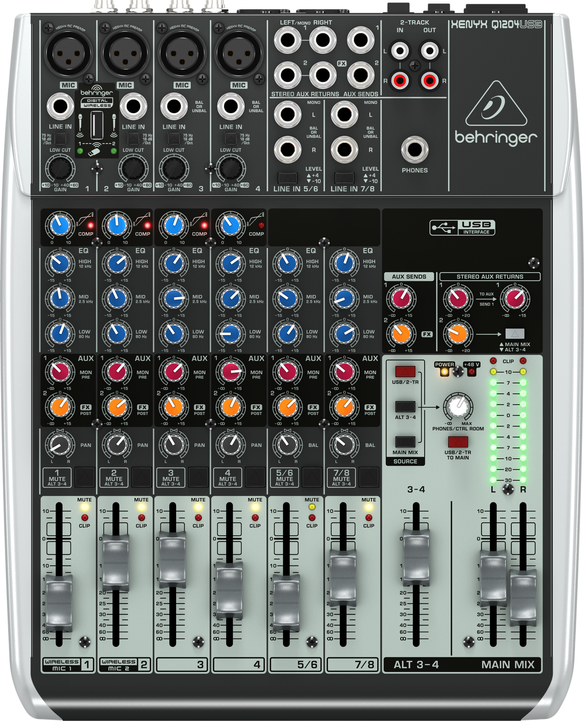 Behringer XENYX Q1204USB mixer