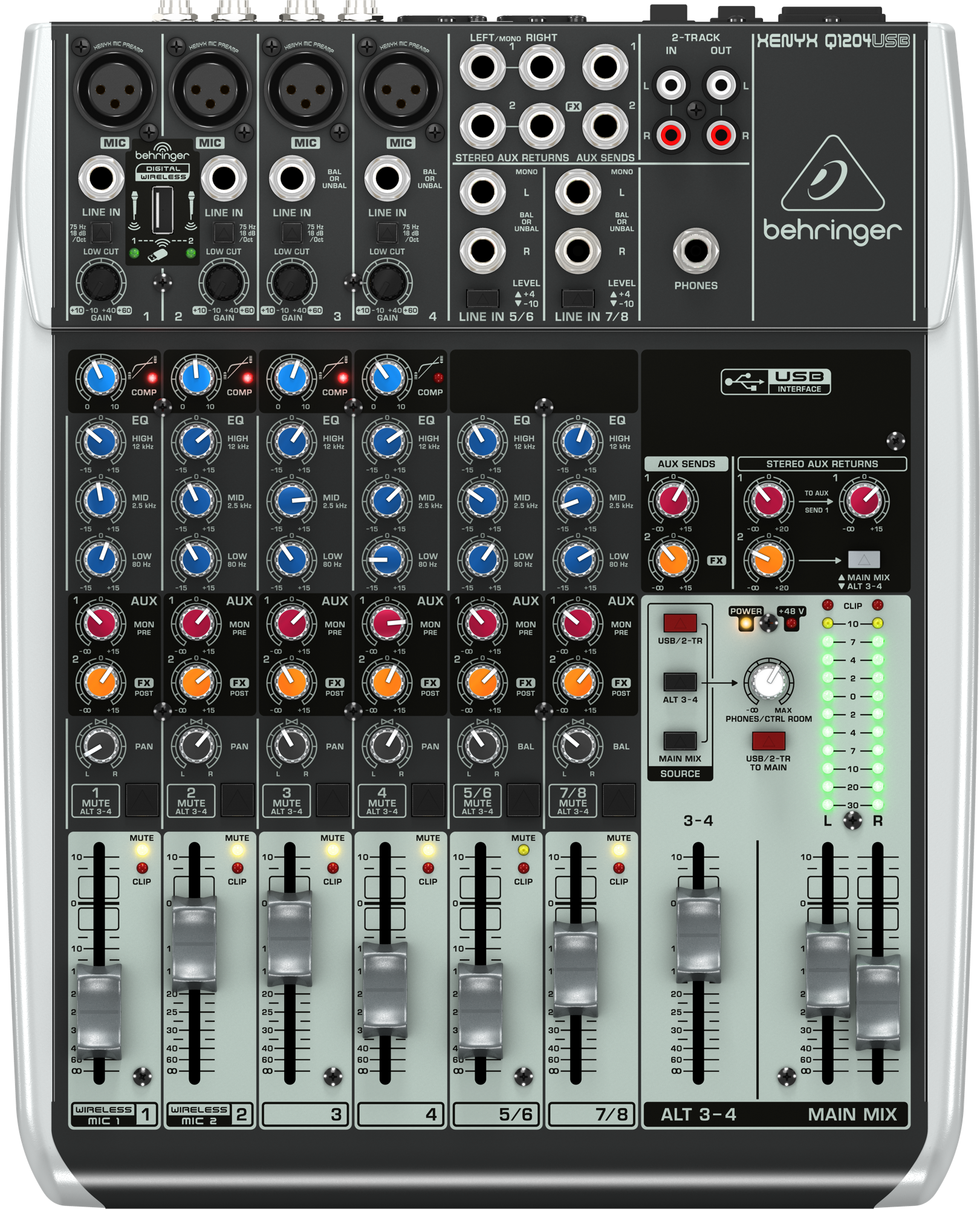 Behringer XENYX Q1204USB mixer