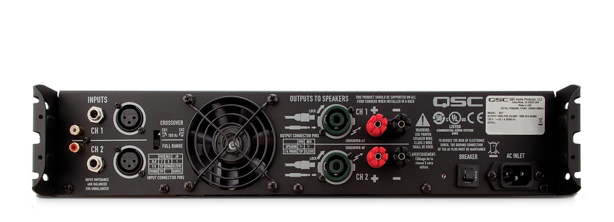 QSC GX5 GX Series Power Amplifier | Better Music