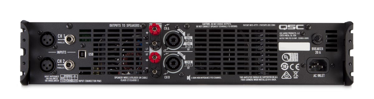 QSC GXD8 GXD Series Power Amplifier