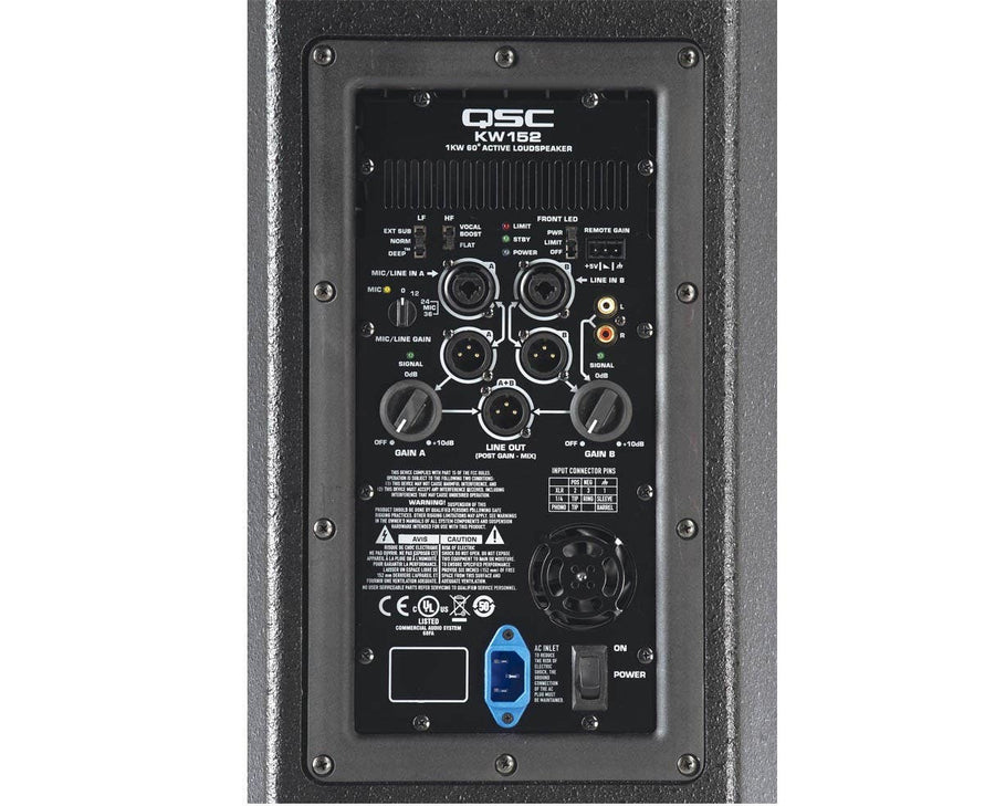 QSC KW152 Powered 15" Speaker