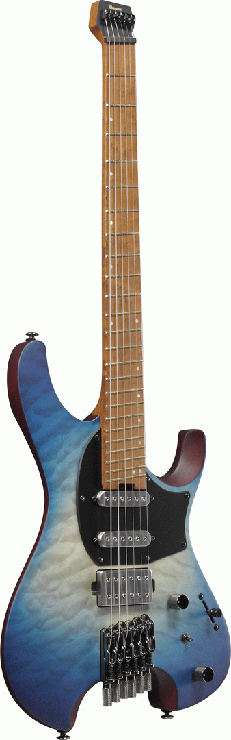 Ibanez Q-Series QX54QM Premium Electric Guitar w/Bag - Blue Sphere Burst Matte