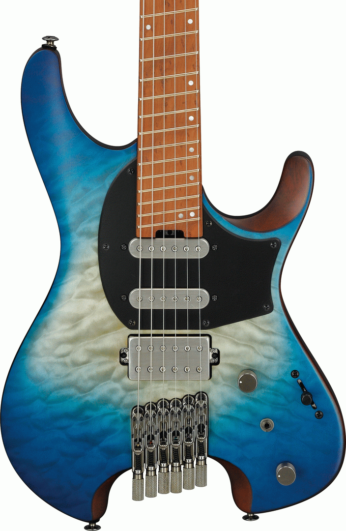 Ibanez Q-Series QX54QM Premium Electric Guitar w/Bag - Blue Sphere Burst Matte