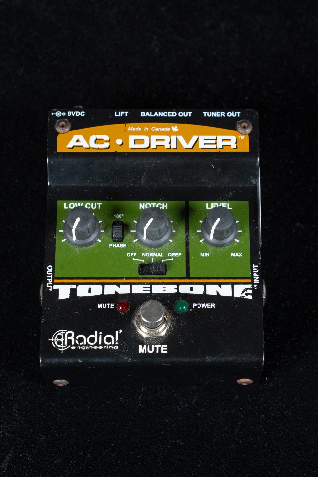 Radial Tonebone AC Driver Acoustic Preamp Pedal - Pre-Owned