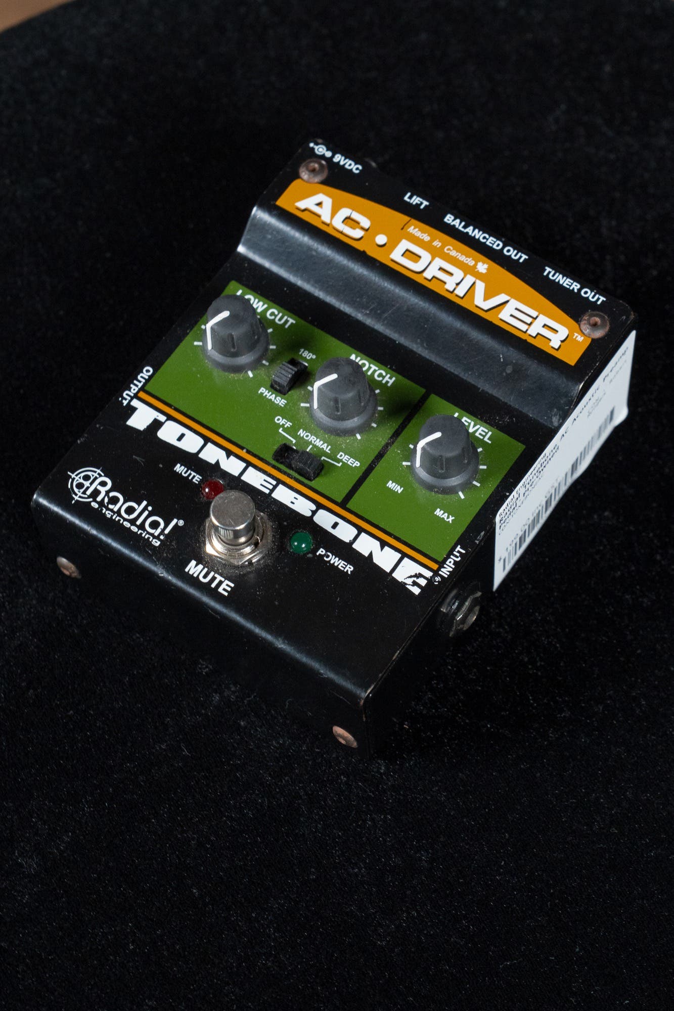 Radial Tonebone AC Driver Acoustic Preamp Pedal - Pre-Owned