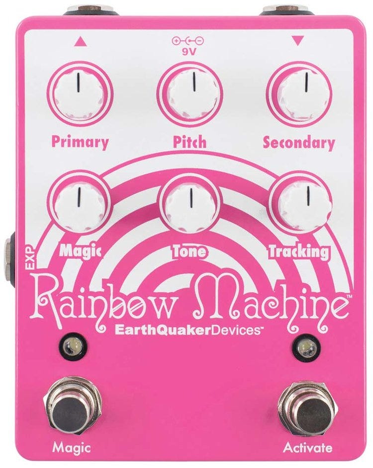 EarthQuaker Devices Rainbow Machine v2 Polyphonic Pitch Mesmerizer Pedal