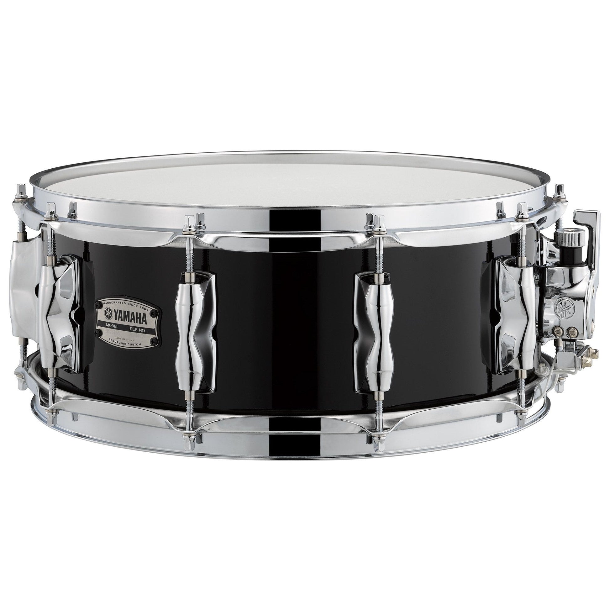 Yamaha Recording Custom 14x5.5" Birch Snare Drum - Solid Black