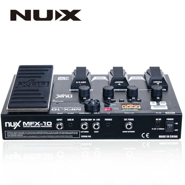 NU-X MFX-10 Guitar Multi-Effects Processor
