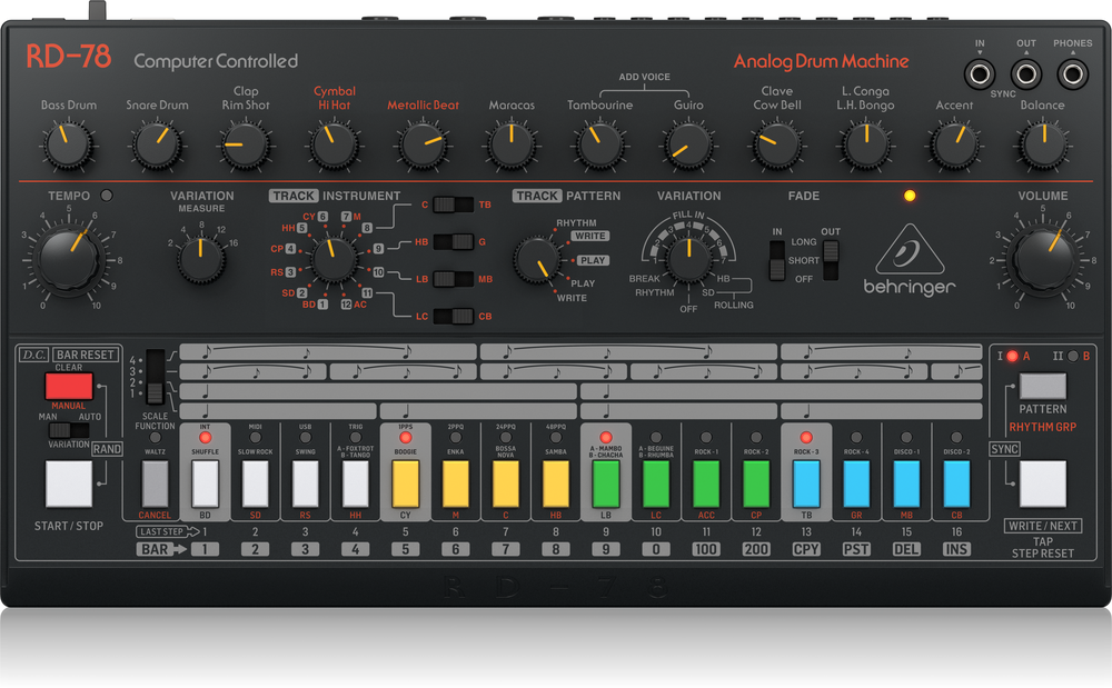 Behringer RD-78 Analogue Drum Machine
