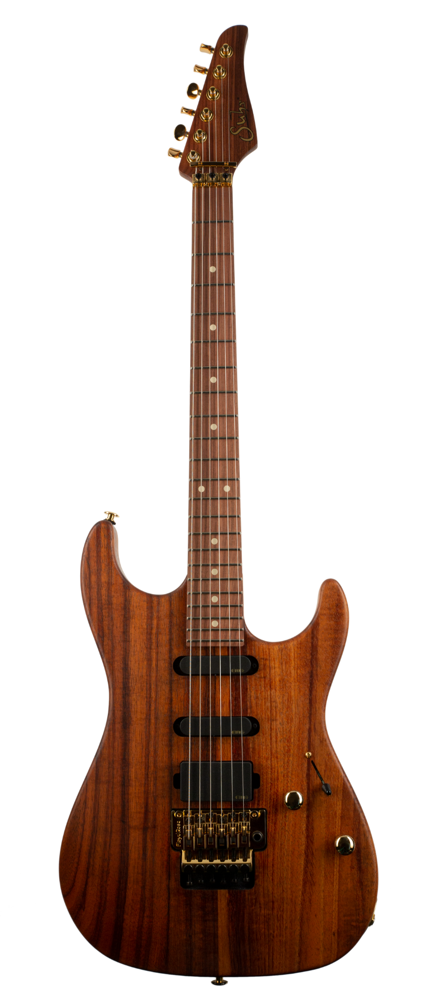 Suhr Reb Beach Signature Standard Guitar w/Case - Satin Koa PF