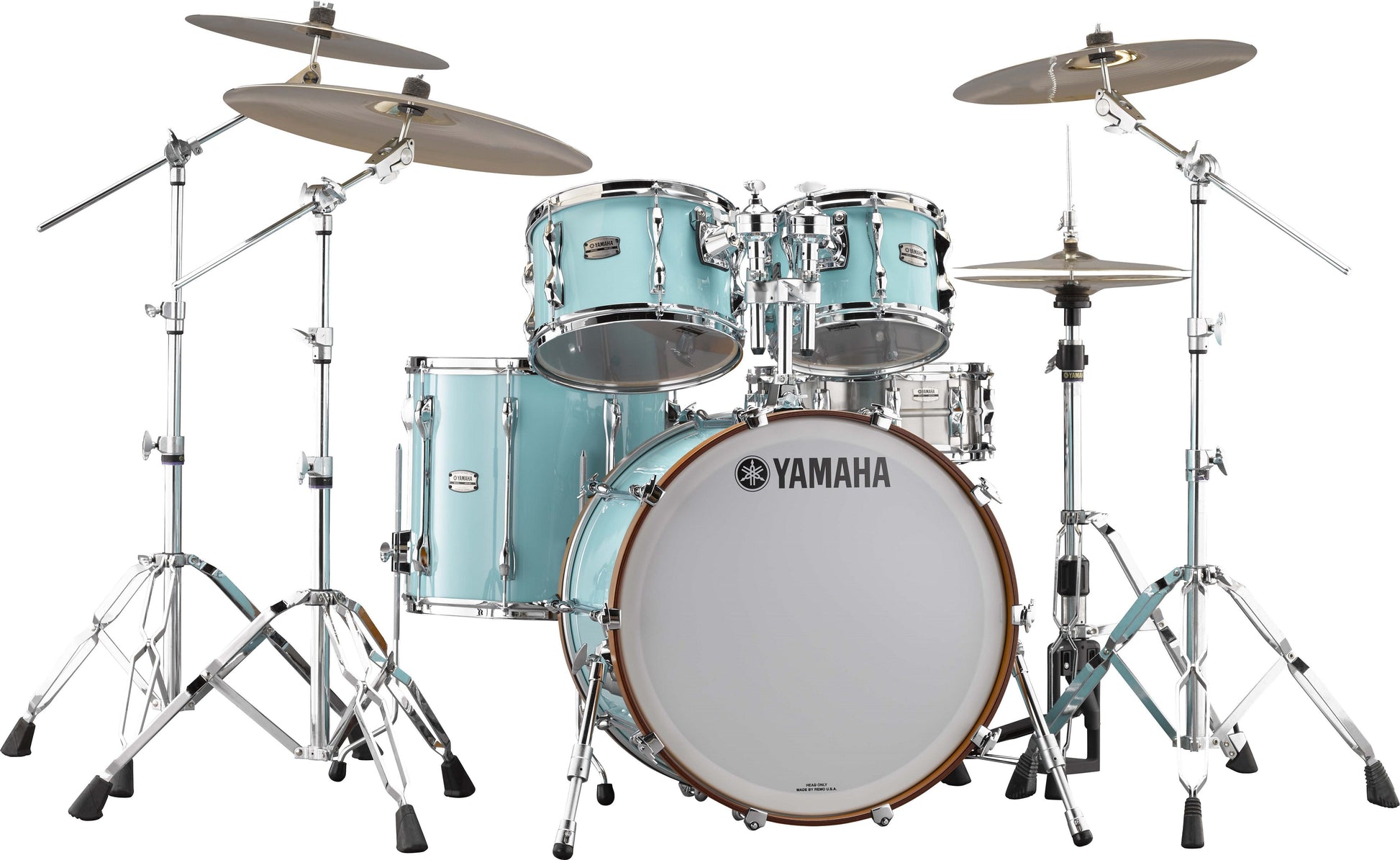 Yamaha Recording Custom Euro Drum Kit - Surf Green (Shell Pack)