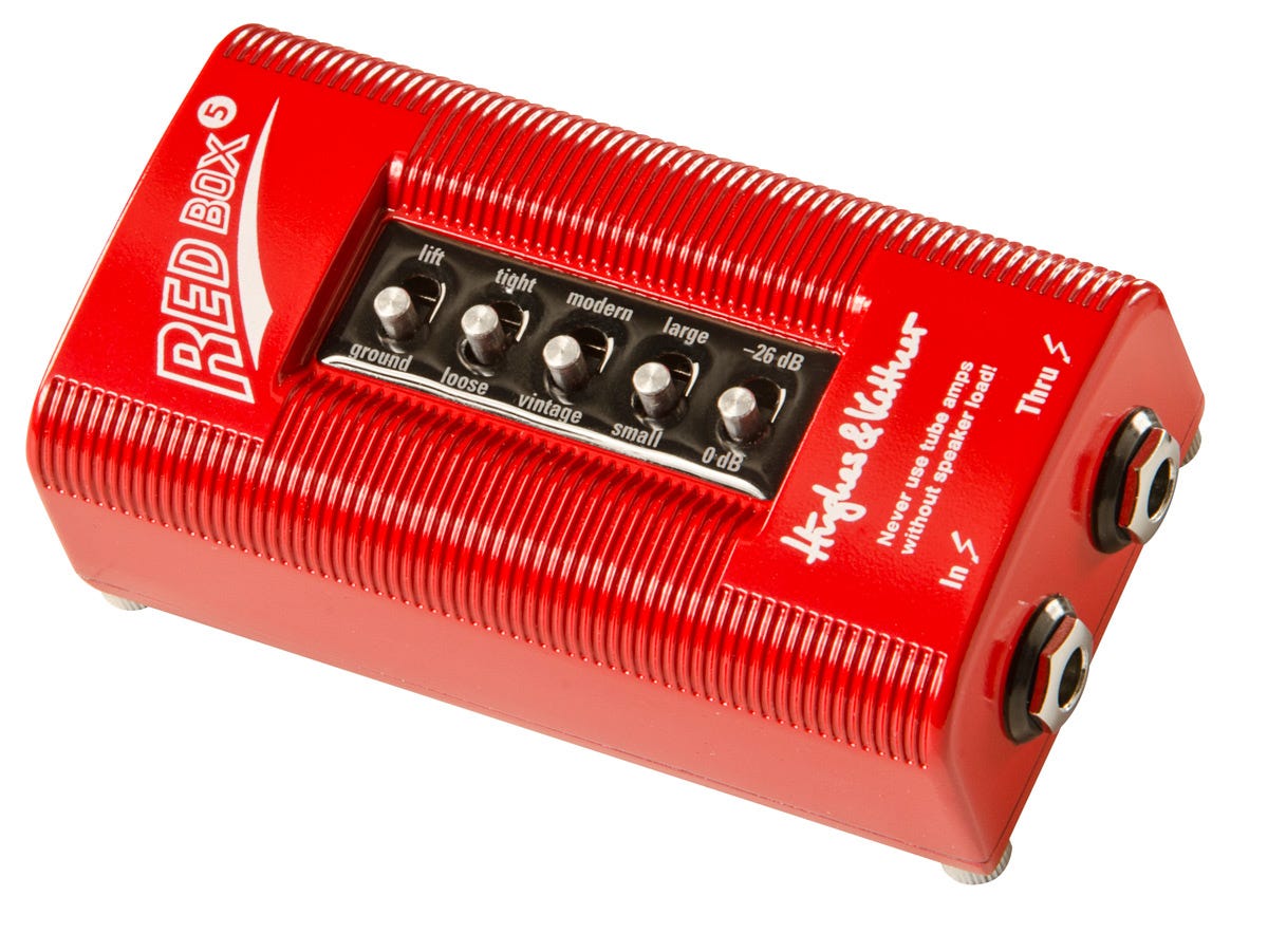 Hughes & Kettner RED BOX 5 Guitar Cabinet Emulator - Limited