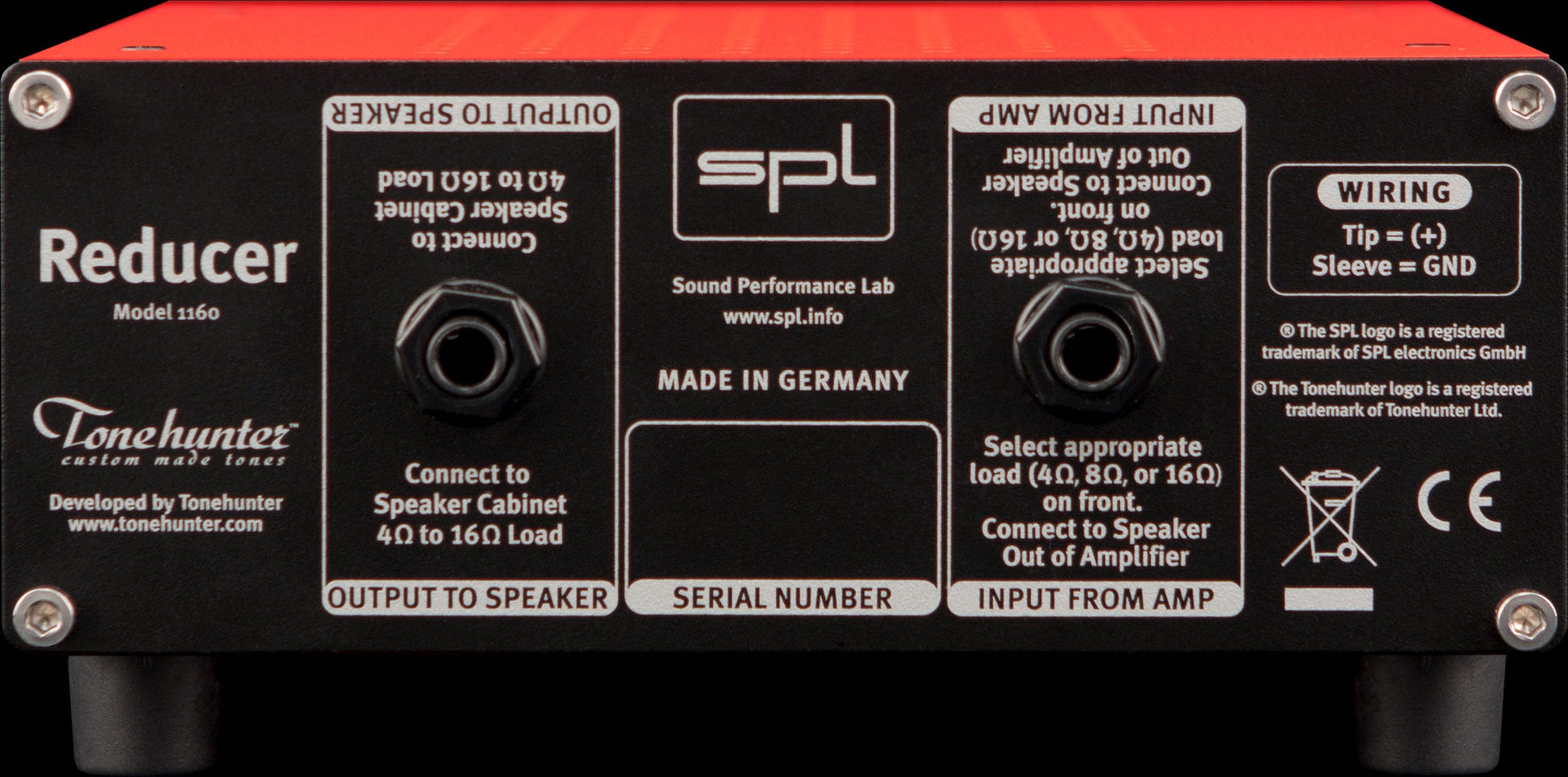 SPL Reducer 200 Watt Power Soak for Guitar Amps